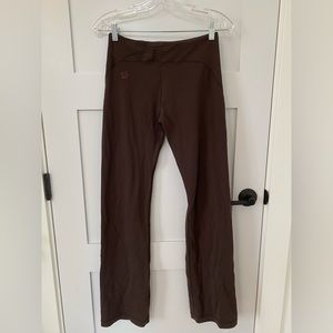Brown Flare Leggings
